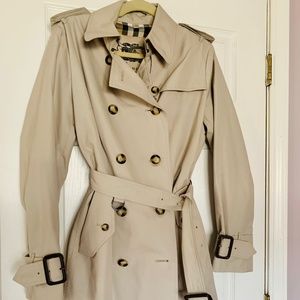 Burberry trench-coat